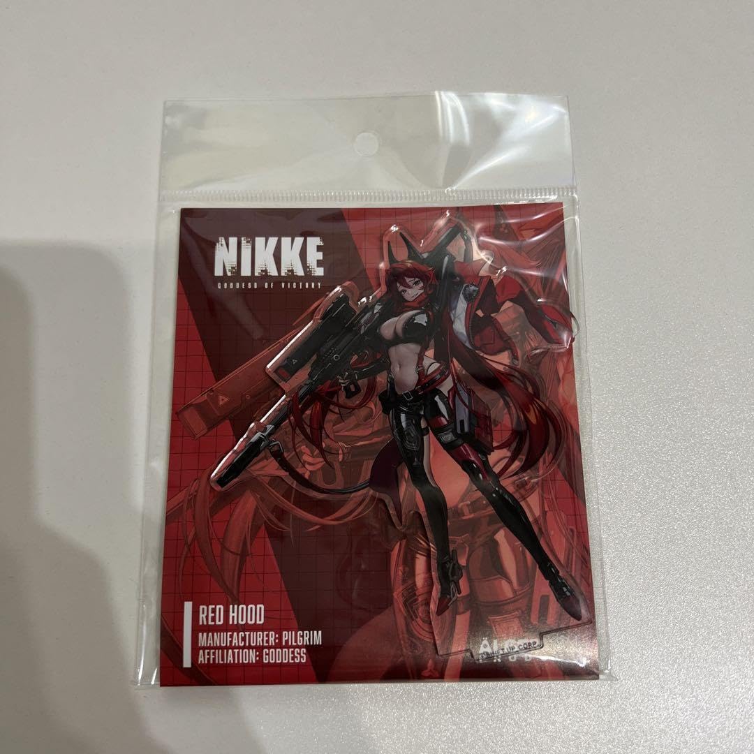 NIKKE アクリルスタンド　レッドフード Amazon.co.jp: 勝利の女神：NIKKE アクリルスタンド ラピ